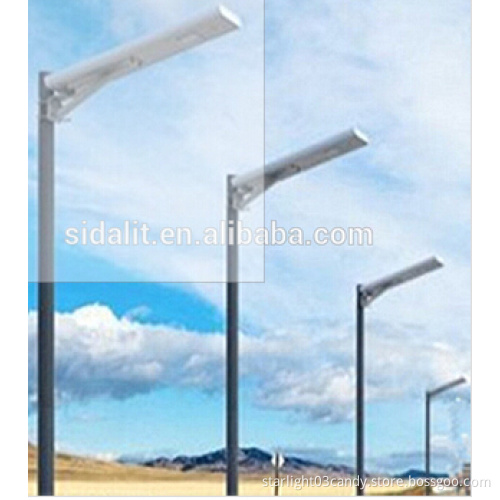 8-80W optional waterproof solar led light 2015 Save energy High Quality IP65 60w all in one/integrated solar led street light